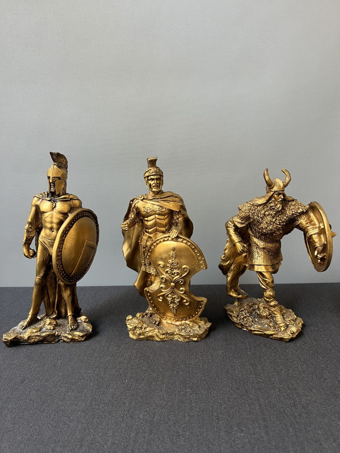 ANTİK SAVAŞÇI ÜÇLÜ SET