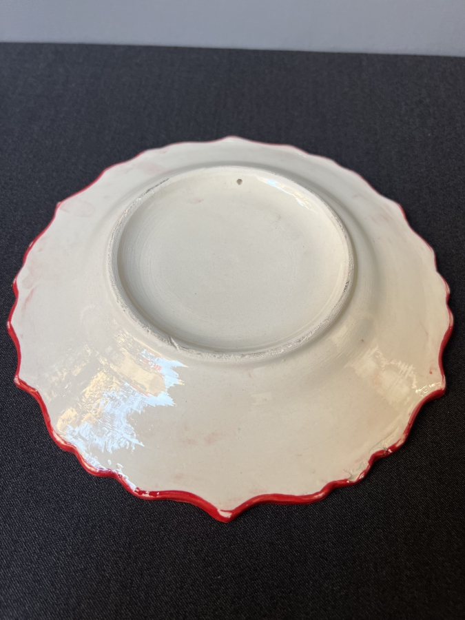 EL BOYAMA SERAMİK TABAK