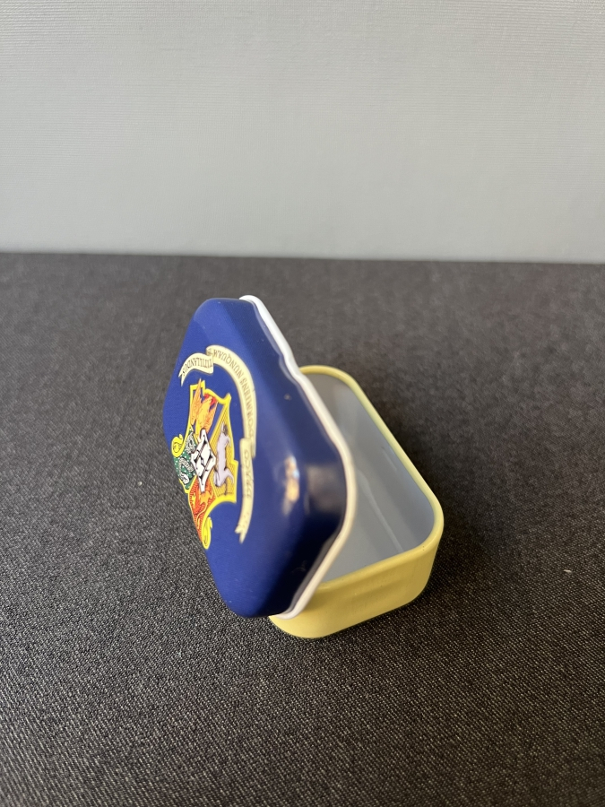 KOLEKSİYONLUK HARRY POTTER ARMALI METAL KUTU