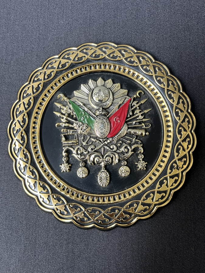 OSMANLI ARMALI PLASTİK DEKORATİF DUVAR TABAĞI