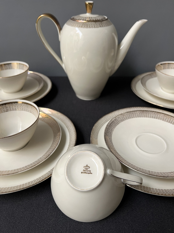 BAVARIA PORSELEN KAHVE TAKIMI (4 KİŞİLİK)