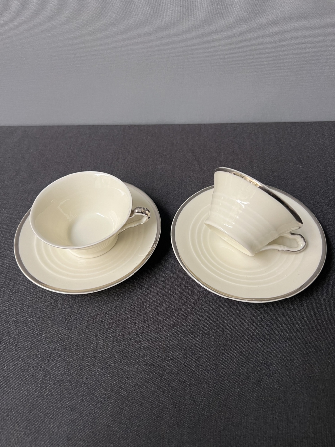 ÇEKOSLOVAK İNCE PORSELEN 2’Lİ FİNCAN TAKIMI