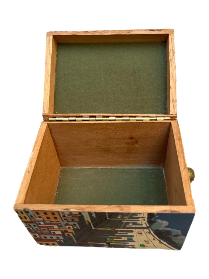 EL BOYAMA KÜBA “EL MALECÓN – LA HABANA” AHŞAP KUTU